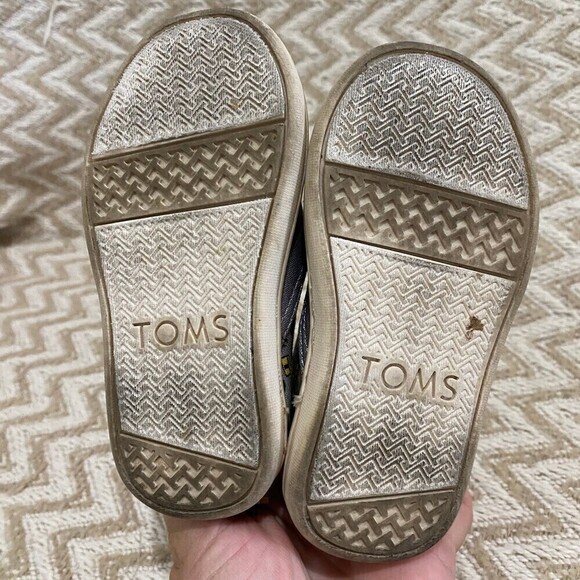 TOMS Tonka Tiny Alpargata Slip On Shoes - Picture 5 of 7
